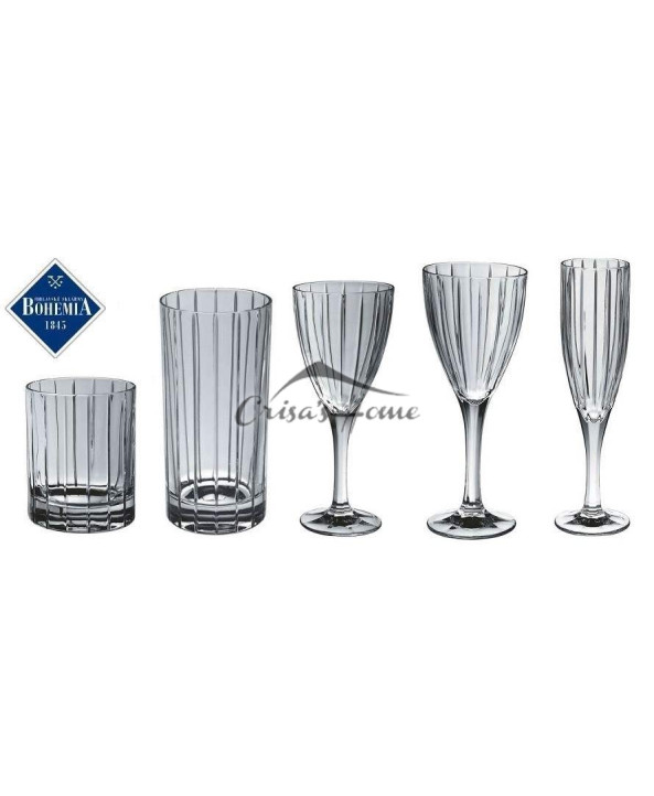 Caren set 6 pahare Goblet 300 ml